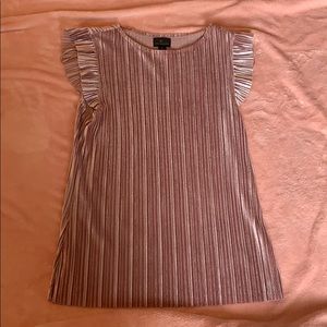 Elegant Velvet Ribbed Top